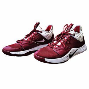 Men's Nike PG 3 TB Promo Burgundy Shoes Size 9.5